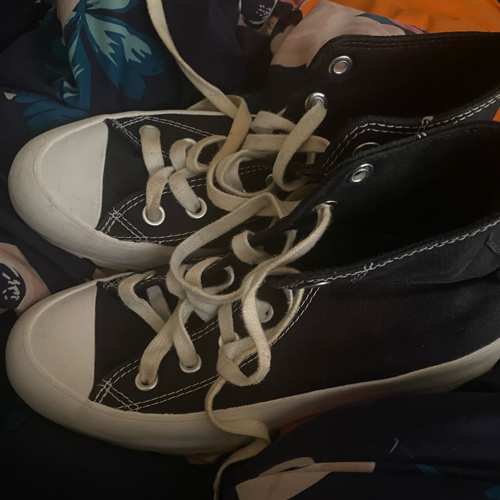 Converse Chuck Taylor Hi-Lugged Sneakers.